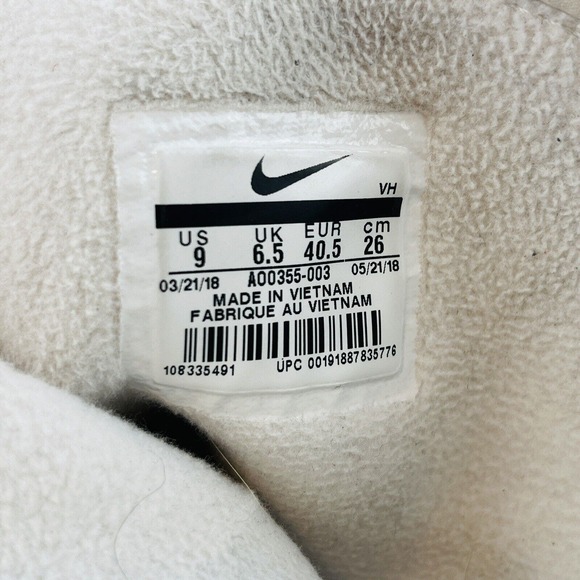 Womens 9 Nike Tanjun High Rise Phantom Fashion Sneakers White‎ A00355-003 - Picture 12 of 12